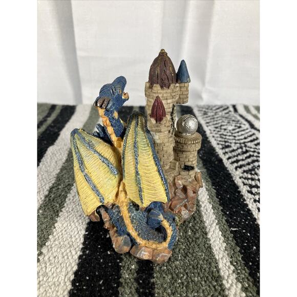 Dollar Tree Vintage K's Collection Wizard And Castle Figurine - Picture 3 of 6